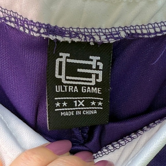 Los Angeles Lakers Ultra Game Purple Gold Basketball Skirt 1X Women's - Picture 5 of 6